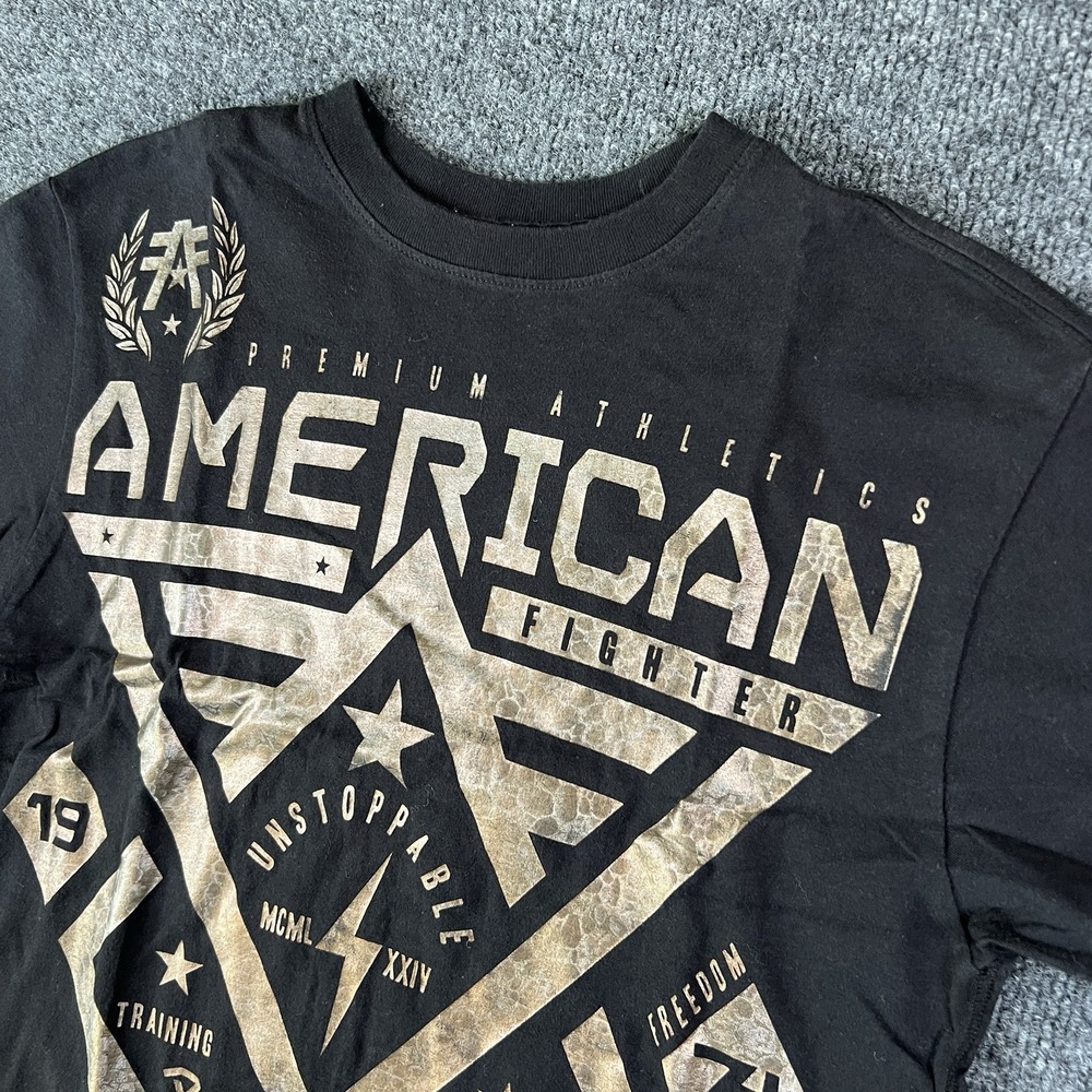 American Fighter‎ Unstoppable Training Division T-Shirt Black Men's Small